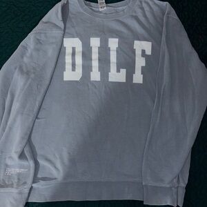 Barstool sports crewneck DILF sweater size Large